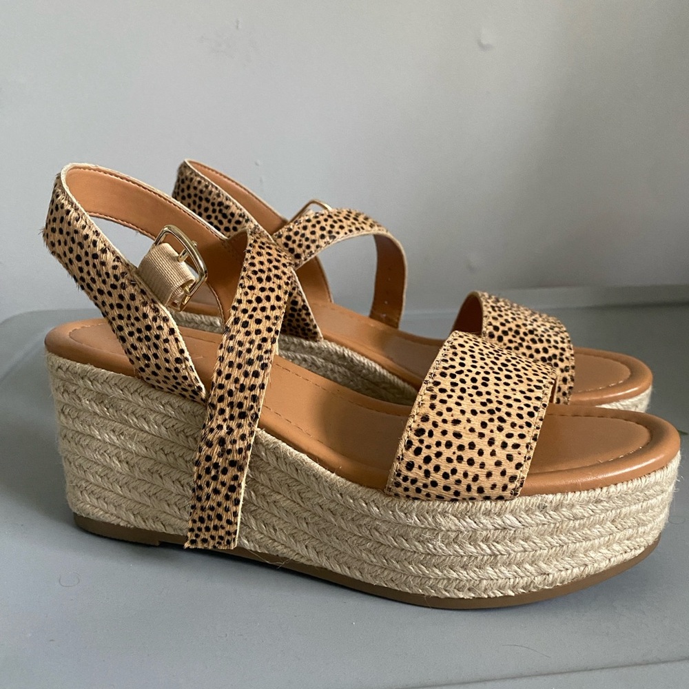 Cowhide Espadrilles